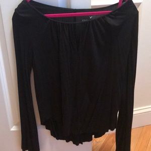 Black long sleeve American Eagle